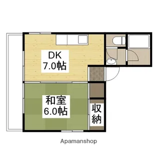 平岩幟町ビル【3階】の間取り