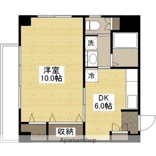 松村ビル(三滝)【1階】の間取り