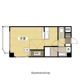 グランドポレストーネ竹屋【12階】の間取り