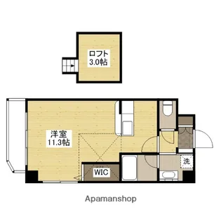 グランドポレストーネ竹屋【4階】の間取り
