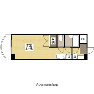 セントラルリバー祇園【5階】の間取り