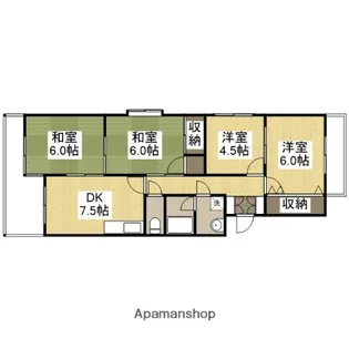 第1福永ビル【3階】の間取り