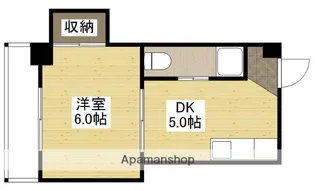 玉井ビル【3階】の間取り