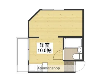 ログポース【2階】の間取り