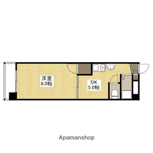 広島県広島市安佐南区山本2丁目【マンション】の間取り