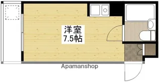 さくらビル(旧棟)【4階】の間取り