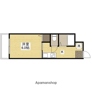 アバンテ中央【1階】の間取り