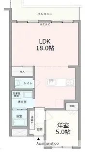石田マンション【2階】の間取り