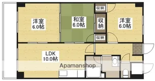 マスヒロビル【5階】の間取り