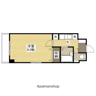 庚午坂本ビル【3階】の間取り