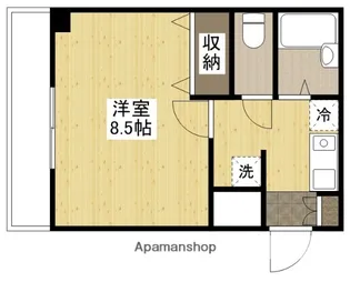 ネスト翠【3階】の間取り