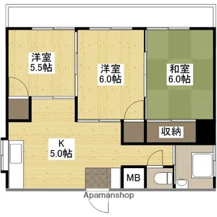 小嶋ビル【3階】の間取り