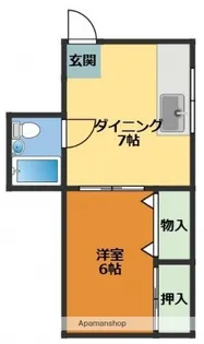 FITSビル本川町(旧 原ビル)【5階】の間取り