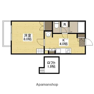 コンフォール大上【2階】の間取り
