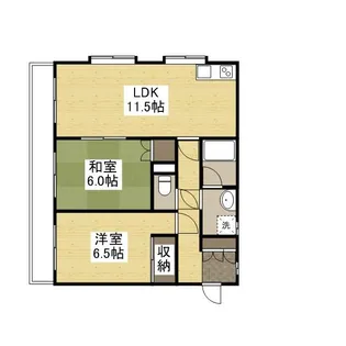 ベネッセヤマモト【3階】の間取り