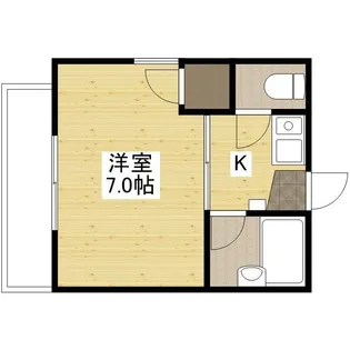 サバービア山根【2階】の間取り