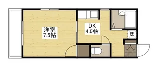 プロスパーヤマモト【2階】の間取り