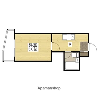 広島県広島市安佐南区西原3丁目【マンション】の間取り