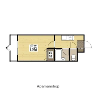 広島県広島市安佐南区祇園2丁目【マンション】の間取り