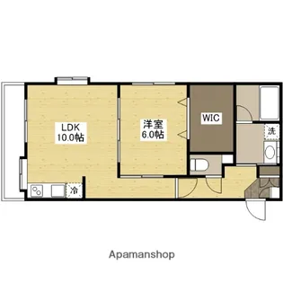 フレアコート【1階】の間取り