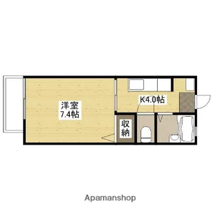フォーレストヒルズA棟【1階】の間取り