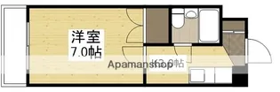 パルコープ三滝【4階】の間取り