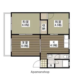 広島県広島市西区庚午中4丁目【マンション】の間取り