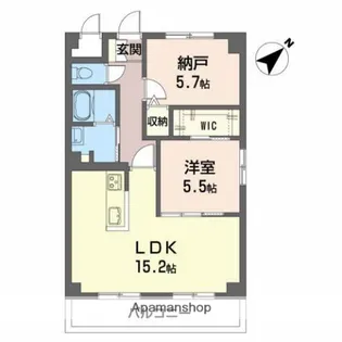 広島県広島市安佐南区東原3丁目【マンション】の間取り