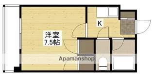広島県広島市西区楠木町1丁目【マンション】の間取り