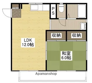広島県広島市安佐南区長束5丁目【マンション】の間取り