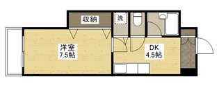 広島県広島市西区中広町2丁目【マンション】の間取り