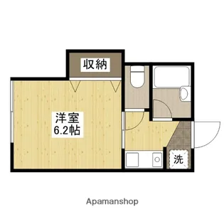 コーポ楠川【2階】の間取り