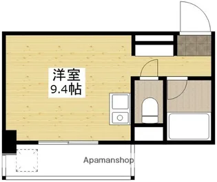 フェニックス八丁堀【7階】の間取り