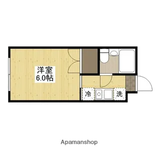BM−8ビル【4階】の間取り