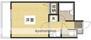 KAWABE340ビル【4階】の間取り