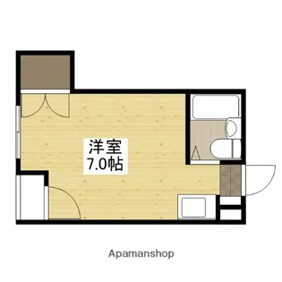 広島県広島市西区観音町【マンション】の間取り
