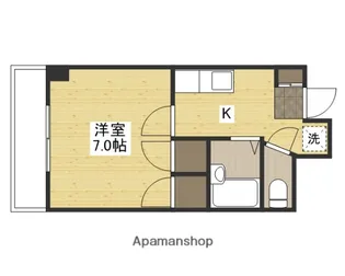 第8寺前ビル【7階】の間取り
