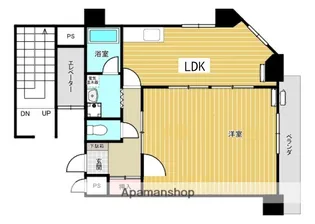 モリヤビル【2階】の間取り