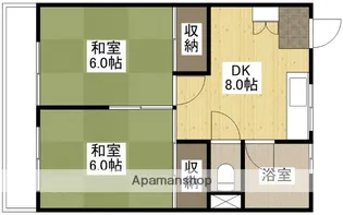 上竹ビル【4階】の間取り