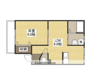 広島県安芸郡府中町浜田2丁目【マンション】の間取り