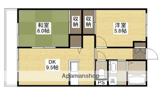 GRACE東原【2階】の間取り