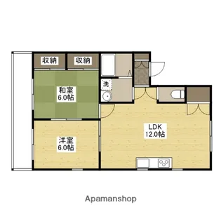 広島県広島市中区吉島西2丁目【マンション】の間取り