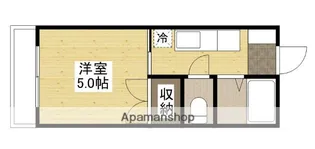 ハラビル【2階】の間取り