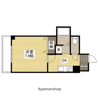ハイネU【3階】の間取り