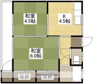 西和荘【1階】の間取り