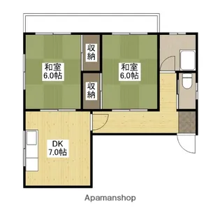 野崎ビル【4階】の間取り