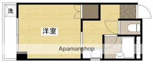 グレースメゾン観音【3階】の間取り