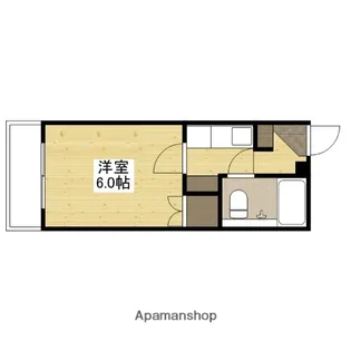 広島県広島市安佐南区長束3丁目【マンション】の間取り