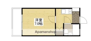 エステート山根【4階】の間取り