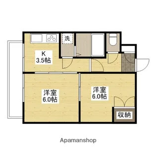 広島県広島市東区温品2丁目【マンション】の間取り
